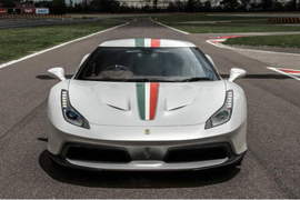 獨一無二《Ferrari 458 MM Speciale》夢幻白馬超有型 獨一無二《Ferrari 458 MM Speciale》夢幻白馬超有型