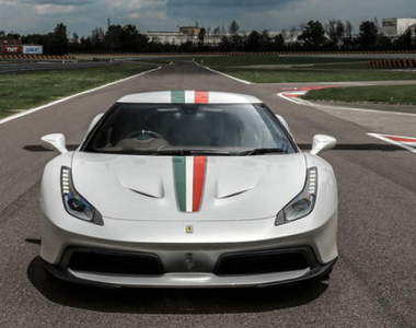 獨一無二《Ferrari 458 MM Speciale》夢幻白馬超有型 獨一無二《Ferrari 458 MM Speciale》夢幻白馬超有型