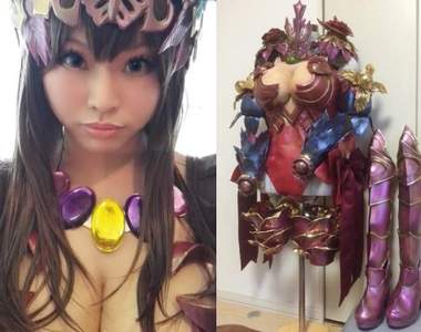地方的媽媽《為兒子打造偽娘cos裝》神之工藝讓網友都跪了… 地方的媽媽《為兒子打造偽娘cos裝》神之工藝讓網友都跪了…