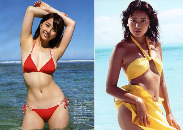 《相撲級寫真女星》平成VS昭和跨世代的美女對決排行榜 《相撲級寫真女星》平成VS昭和跨世代的美女對決排行榜