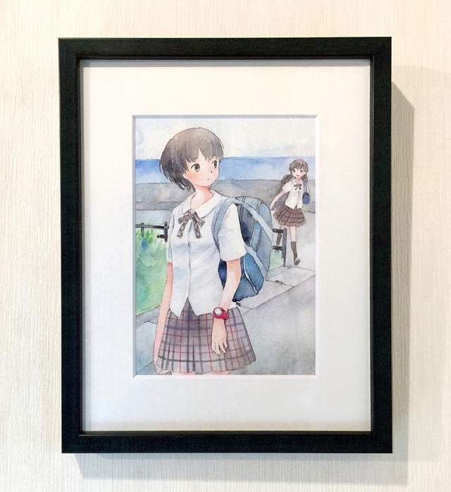 簡單又有設計感的《動漫雜誌裱框》裱到不該裱的就尷尬了……