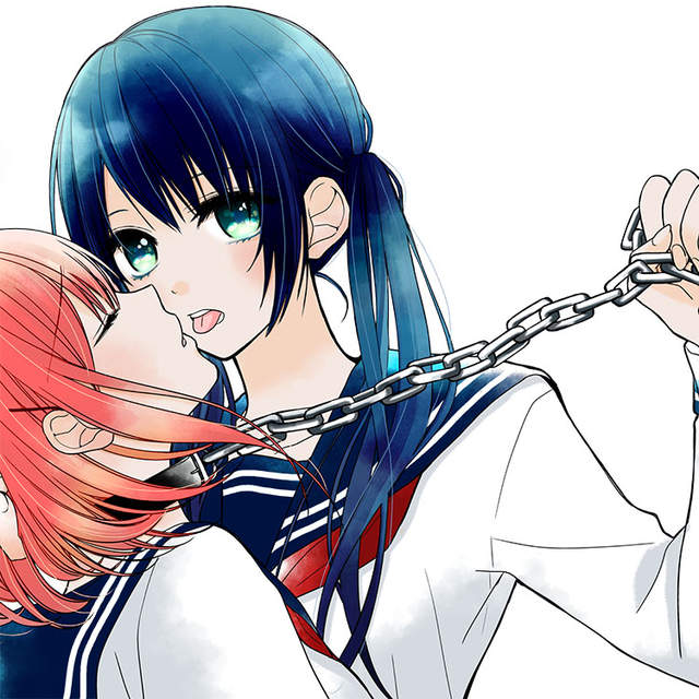 宅漫畫推薦《百合的我與惡魔的她》這麼可愛的女孩一定是....