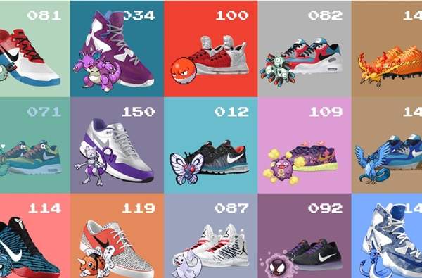 《精靈寶可夢特色球鞋》你最愛的寶可夢變身帥鞋是什麼樣子？