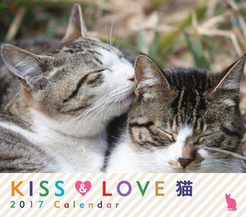 2017最萌的貓咪桌曆《KISS & LOVE 貓》被喵星人閃瞎也甘願了