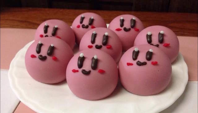 《星之卡比巧克力》可愛度不但滿點而且做起來也不難喔 《星之卡比巧克力》可愛度不但滿點而且做起來也不難喔