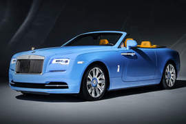 上空女神《Rolls-Royce Dawn》藍色新衣處女秀 上空女神《Rolls-Royce Dawn》藍色新衣處女秀