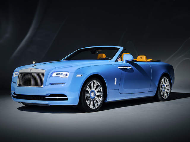 上空女神《Rolls-Royce Dawn》藍色新衣處女秀 上空女神《Rolls-Royce Dawn》藍色新衣處女秀