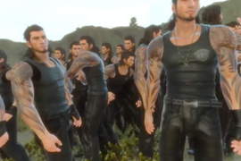 史上最狂《FF15格拉迪歐複製人大軍》超自然的BUG好興奮… 史上最狂《FF15格拉迪歐複製人大軍》超自然的BUG好興奮…