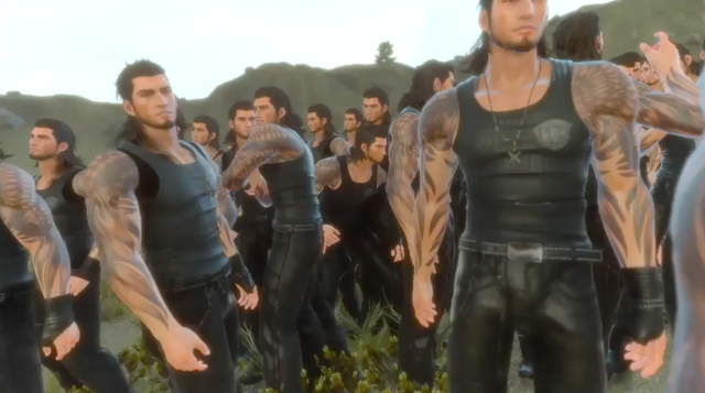史上最狂《FF15格拉迪歐複製人大軍》超自然的BUG好興奮… 史上最狂《FF15格拉迪歐複製人大軍》超自然的BUG好興奮…