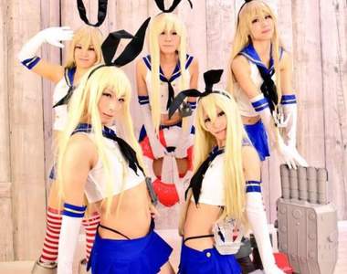 海邊打西瓜的《島風專屬COSPLAY大會》冒出這麼多隻眼花撩亂…… 海邊打西瓜的《島風專屬COSPLAY大會》冒出這麼多隻眼花撩亂……