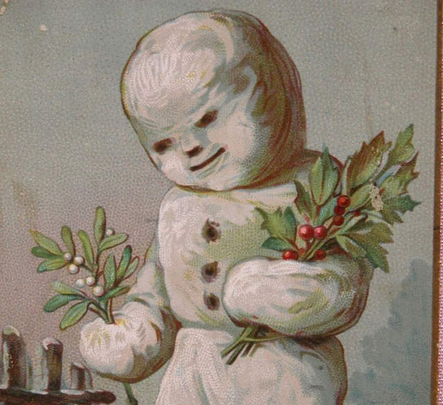 《古早詭異聖誕卡》收到的話會有點不舒服...