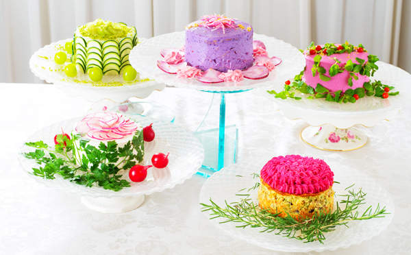 夢幻外型的《蛋糕沙拉》這是給甜點奴希望的天使料理ଘ(੭*ˊᵕˋ)੭