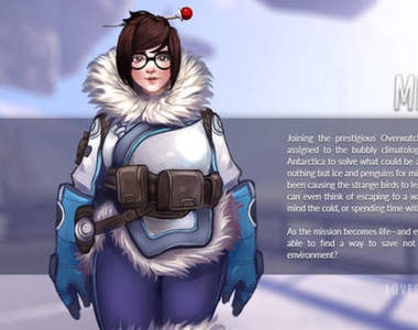 《Loverwatch》鬥陣特攻同人戀愛遊戲 可以跟英雄們談戀愛惹♥ 《Loverwatch》鬥陣特攻同人戀愛遊戲 可以跟英雄們談戀愛惹♥