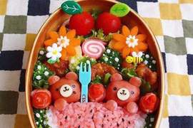 《現在宅美食》kinakobun的角色便當有種充滿華麗感的可愛 《現在宅美食》kinakobun的角色便當有種充滿華麗感的可愛