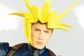 髮型才是本體的《Figma闇武藤遊戲可動公仔》法老王果然很會抓頭髮…… 髮型才是本體的《Figma闇武藤遊戲可動公仔》法老王果然很會抓頭髮……