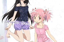 《魔法少女小圓泳裝》保守的小洋裝風格也超可愛呢 《魔法少女小圓泳裝》保守的小洋裝風格也超可愛呢