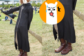 飛翔的魔女《犬養騰空Cosplay》一點小巧思成就大效果 飛翔的魔女《犬養騰空Cosplay》一點小巧思成就大效果
