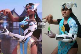 《爆笑Cosplay第三彈》低成本的鬥陣特攻神還原 《爆笑Cosplay第三彈》低成本的鬥陣特攻神還原