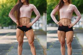 烏克蘭《健美正妹Bakhar Nabieva》粗勇大腿是她的㊣字標記 烏克蘭《健美正妹Bakhar Nabieva》粗勇大腿是她的㊣字標記