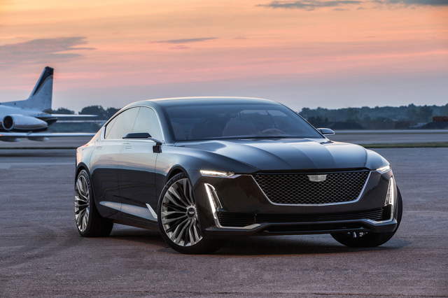 馬力500匹《Cadillac Escala Concept》美背概念帶風向