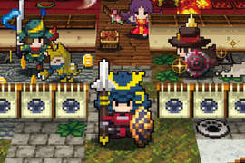 PS Vita《經典迷宮戰國》懷舊點陣圖可愛和風ARPG PS Vita《經典迷宮戰國》懷舊點陣圖可愛和風ARPG