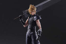 PLAY ARTS改《FF7重製版》克勞德可動模型登場✧ PLAY ARTS改《FF7重製版》克勞德可動模型登場✧