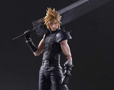 PLAY ARTS改《FF7重製版》克勞德可動模型登場✧ PLAY ARTS改《FF7重製版》克勞德可動模型登場✧