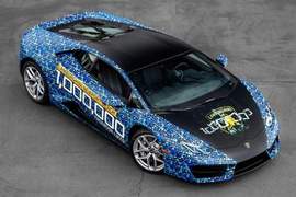 百萬牛粉力挺《Lamborghini Huracan》超讚新衣穿上身 百萬牛粉力挺《Lamborghini Huracan》超讚新衣穿上身