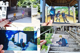 京阿尼聖地巡禮《FREE!動畫與真實場景》拿著照片去朝聖 京阿尼聖地巡禮《FREE!動畫與真實場景》拿著照片去朝聖