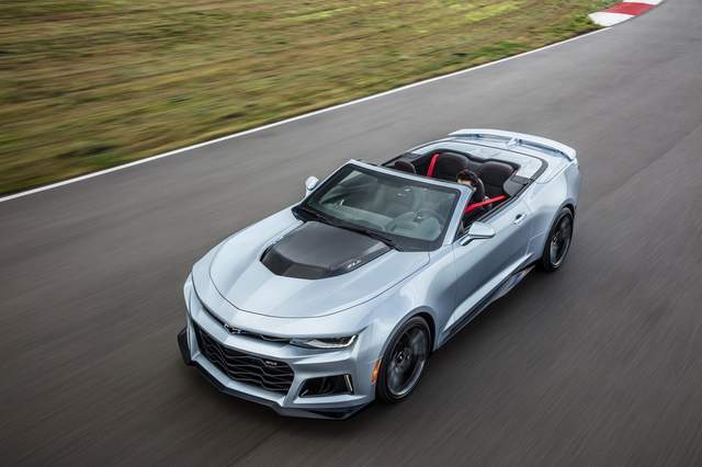 馬力640匹《Chevrolet Camaro ZL1 Convertible》上空大黃蜂更火辣 馬力640匹《Chevrolet Camaro ZL1 Convertible》上空大黃蜂更火辣