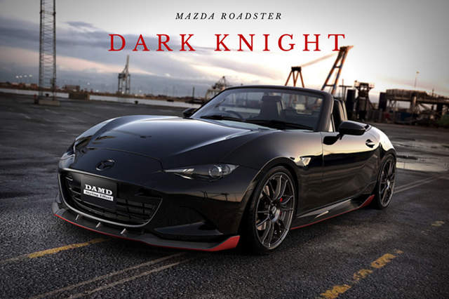 DAMD 出手《Mazda MX-5》讓上空尤物穿起暗黑勁裝