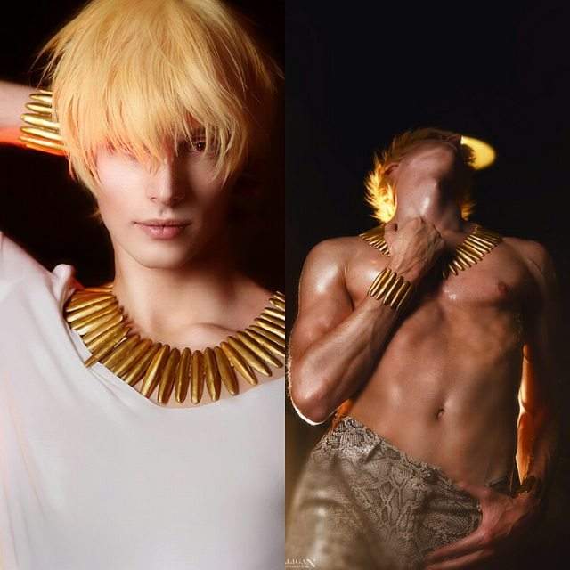 Fate/stay night 神還原《金閃閃Cosplay》這樣的金閃閃太完美(掩鼻) Fate/stay night 神還原《金閃閃Cosplay》這樣的金閃閃太完美(掩鼻)