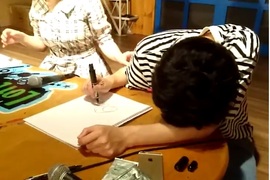 《如何畫出藝術風簽名板繪》首先要忍受宿醉的痛苦… 《如何畫出藝術風簽名板繪》首先要忍受宿醉的痛苦…
