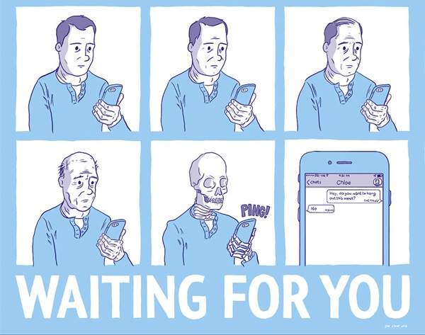 《使用社群和通訊軟體的6種行為》你也要等回覆等到化為白骨嗎ww