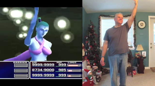 《可愛老爸模仿FF7召喚獸》奇怪我召喚出來的怎麼都是老爸啦(笑哭) 《可愛老爸模仿FF7召喚獸》奇怪我召喚出來的怎麼都是老爸啦(笑哭)