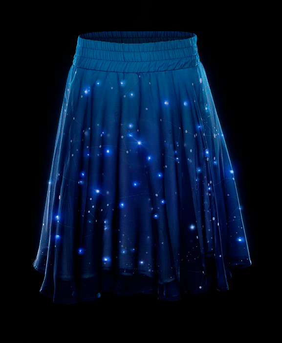 一閃一閃亮晶晶～電子商推會發光的《星塵裙》讓星星在走動間若隱若現 - 圖片3