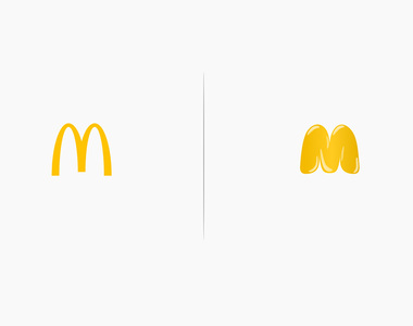 《使用自家產品之後的10個官方LOGO》麥O勞都變胖惹ww 《使用自家產品之後的10個官方LOGO》麥O勞都變胖惹ww