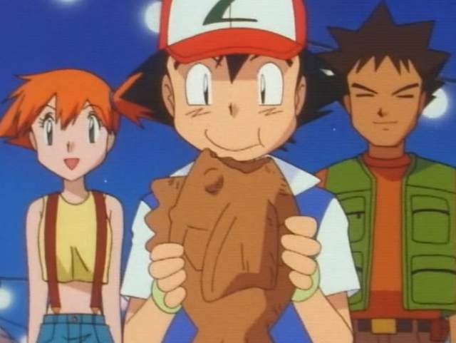 精靈寶可夢《鯉魚王燒》只會跳的鯉魚王終於有用處了？可以吃～