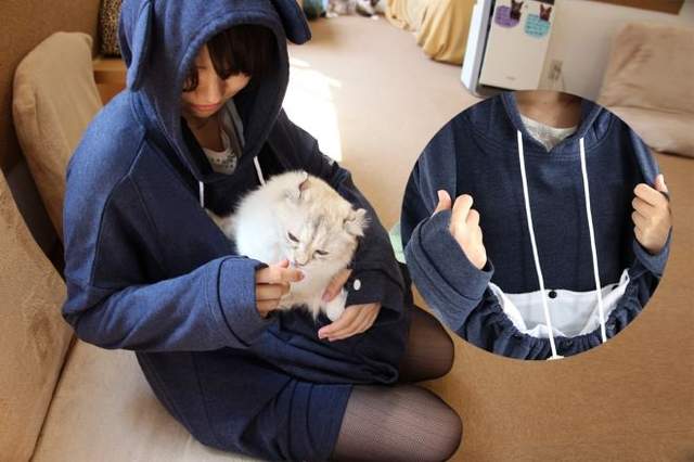 超便利《貓袋裝加大版》再大的喵星人都裝的下～( Φ ω Φ )