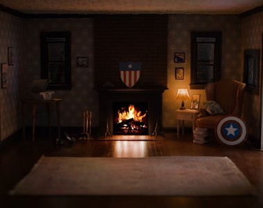 Marvel公開《復仇者住家火爐影片》不知不覺就變得很平靜~ Marvel公開《復仇者住家火爐影片》不知不覺就變得很平靜~