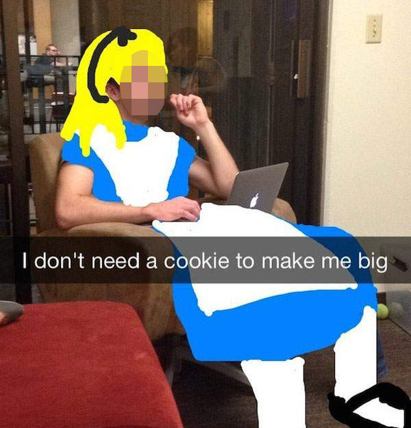 《專業Snapchat改造室友》浪費才能的事情少做好嗎XD