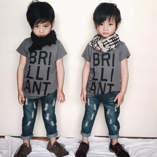 超萌《正太雙胞胎》時尚雙子穿搭人氣爆發 長大後也很令人期待(咦) 超萌《正太雙胞胎》時尚雙子穿搭人氣爆發 長大後也很令人期待(咦)