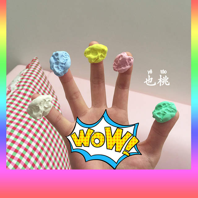 煩躁感十足《口香糖胸針》你衣服黏到口香糖了...