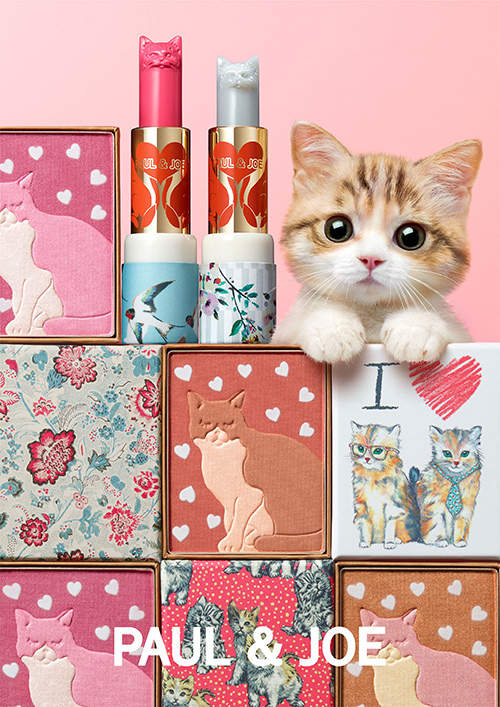 PAUL&JOE BEAUTE《貓咪化妝品》2017春季新作也要帶來滿滿的喵～