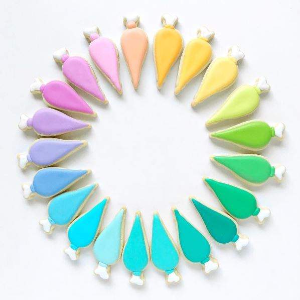 《可以當色票的餅乾》吃下去是不是就能記住色碼了呢？（不） - 圖片13