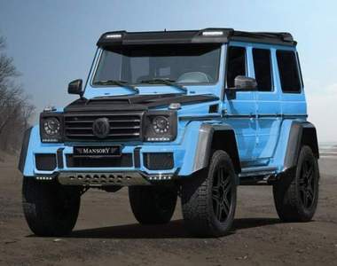 Mansory改造《Mercedes-Benz G500 4x4²》可不只高人一等 Mansory改造《Mercedes-Benz G500 4x4²》可不只高人一等