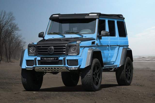 Mansory改造《Mercedes-Benz G500 4x4²》可不只高人一等