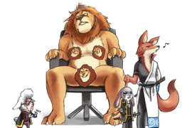 如果《動物方城市都變成銀魂中的人物》違和君罷工了耶.... 如果《動物方城市都變成銀魂中的人物》違和君罷工了耶....