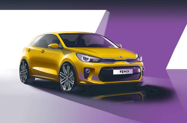 超人氣《Kia Rio》預告巴黎車展改朝換代 超人氣《Kia Rio》預告巴黎車展改朝換代