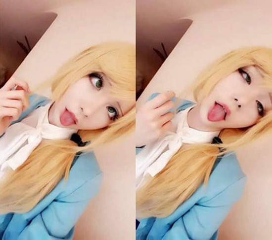 《アヘ顔自拍式》絕頂升天的高潮表情現在變成一種大流行